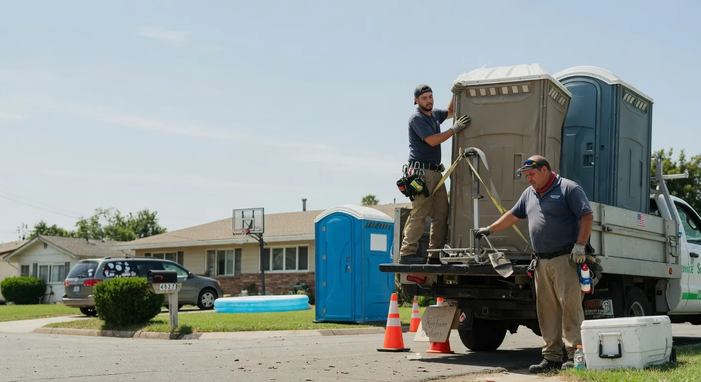 Porta Potty Rental in Burns Flat, OK near me