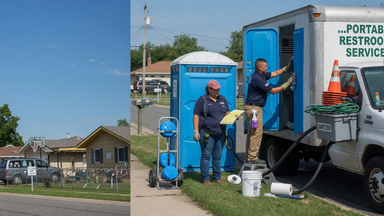 Portable Toilet Rental in Burns Flat, OK near me